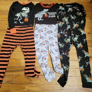Halloween Dinosaur PJs 3 sets